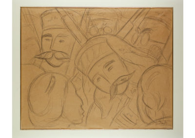Diego Rivera, Boceta, pencil on paper