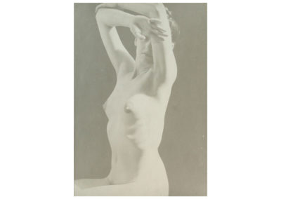 MAN RAY Nude Nusch Eluard Silver print 1935 9.8 x 7.25 in.